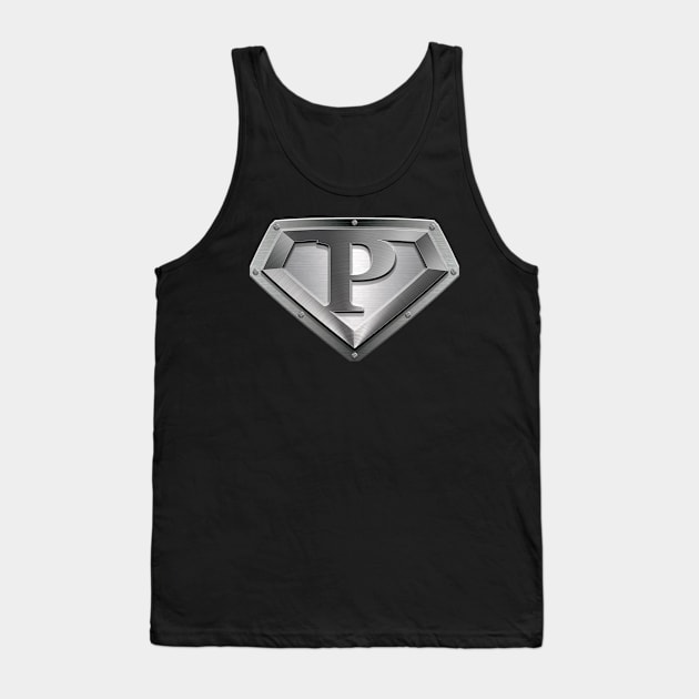 Super Sleek Style P Symbol Tank Top by TheGraphicGuru